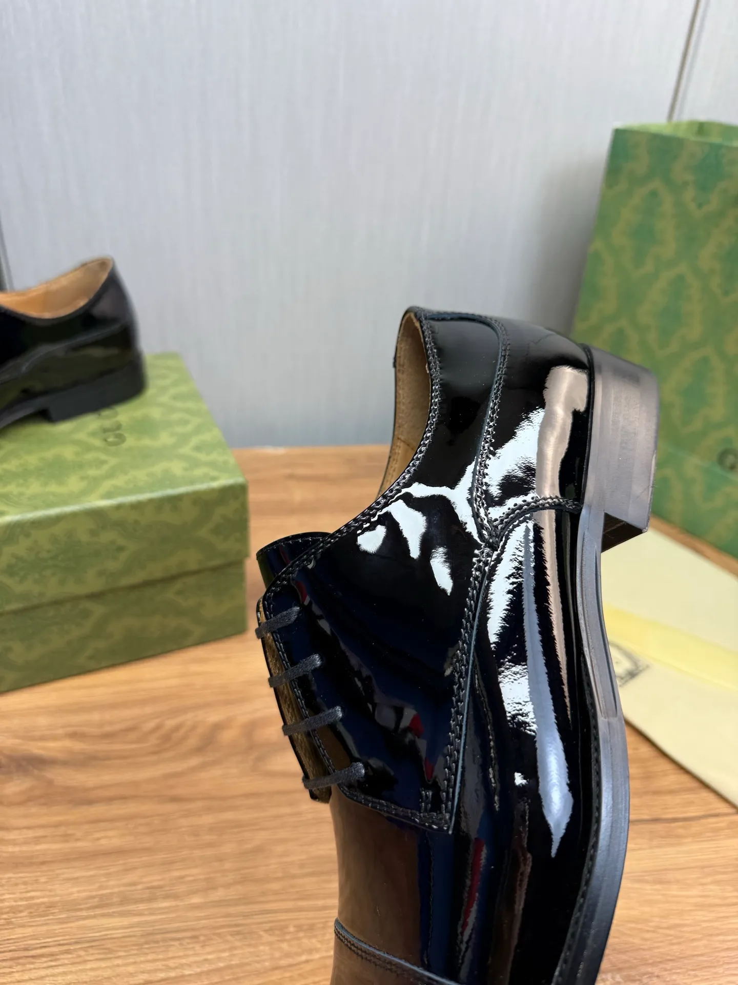 Men's shoes 💰680💰 GUCCI Gucci. Men's business casual leather shoes, all made of imported original brand leather, just to create a more comfortable wearing experience. Upper: original cowhide + imported cowhide lining, original non-slip and wear-resistant outsole ✔️36-45 (38.45 non-refundable)
